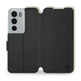 Hülle für Realme P3 lite - Farbe Schwarz mit Platin