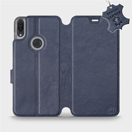 Hülle für Asus Zenfone Max Pro M1 ZB602KL - Farbe Blue Leather
