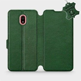 Hülle für Xiaomi Redmi 8A - Farbe Green Leather