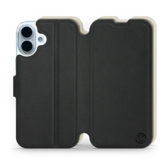 Hülle für Apple iPhone 17 - Farbe Schwarz mit Platin