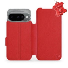 Hülle für Google Pixel 10 - Farbe Red Leather