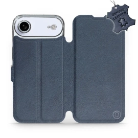 Hülle für Apple iPhone 17 Air - Farbe Blue Leather
