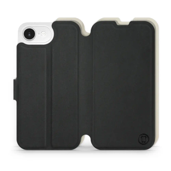Hülle für Apple iPhone 16e - Farbe Schwarz mit Platin