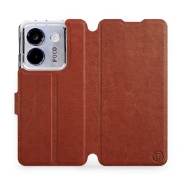 Hülle für Xiaomi POCO M7 Pro 5G - Farbe Brown&Gray