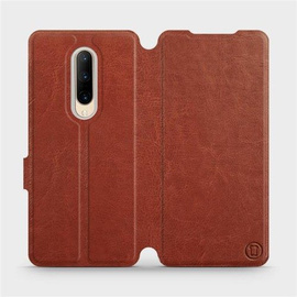 Hülle für OnePlus 7 Pro - Farbe Brown&Orange