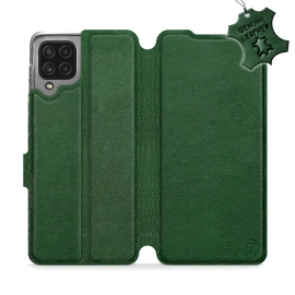Hülle für Samsung Galaxy M32 4G - Farbe Green Leather