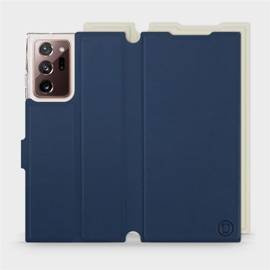Hülle für Samsung Galaxy Note 20 Ultra - Farbe Marineblau mit Platin