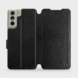 Hülle für Samsung Galaxy S21 FE - Farbe Black&Orange