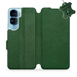 Hülle für Huawei Honor 90 Lite - Farbe Green Leather