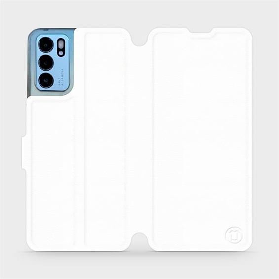 Hülle für OPPO Reno 6 5G - Farbe White&Orange