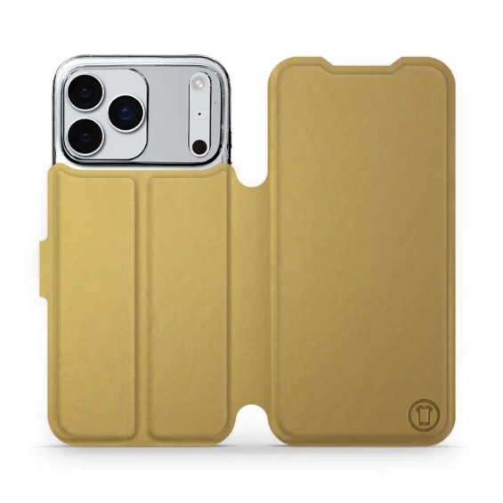 Hülle für Apple iPhone 17 Pro Max - Farbe Gold&Orange