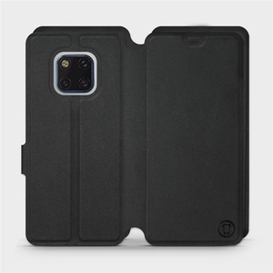 Hülle für Huawei Mate 20 Pro - Farbe Schwarz mit Schwarz
