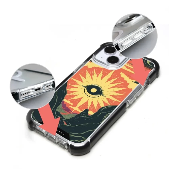 Hülle MagSafe Elite Bumper für Apple iPhone 15 Pro Max - Farbe D025D