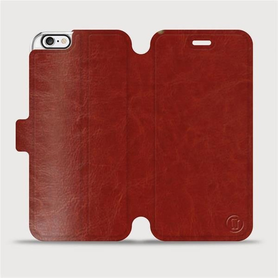 Hülle für Apple iPhone 6s - Farbe Brown&Orange
