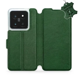 Hülle für Xiaomi 14 Pro - Farbe Green Leather