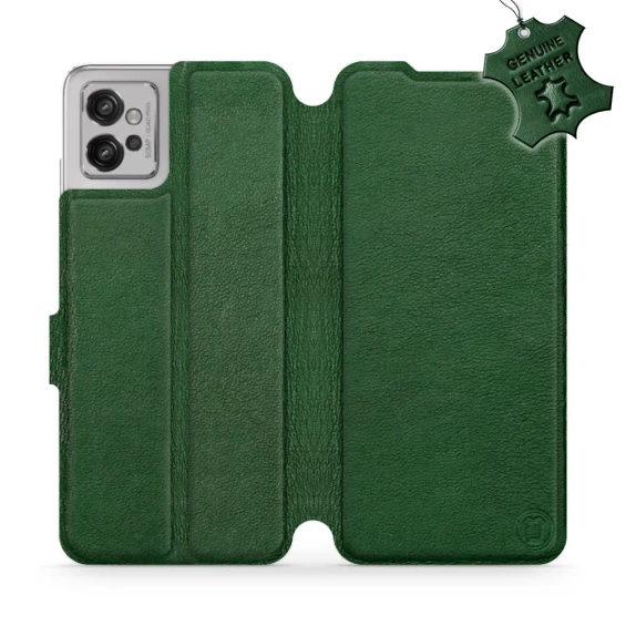 Hülle für Motorola Moto G32 - Farbe Green Leather