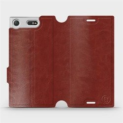 Hülle für Sony Xperia XZ1 Compact - Farbe Brown&Gray