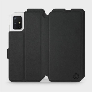 Hülle für Samsung Galaxy A51 5G - Farbe Schwarz mit Schwarz