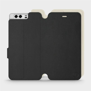 Hülle für Huawei P10 - Farbe Schwarz mit Platin