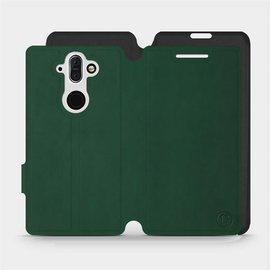 Hülle für Nokia 8 Sirocco - Farbe Grün mit Schwarz