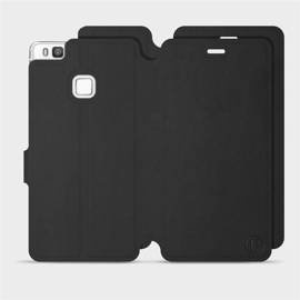 Hülle für Huawei P9 Lite - Farbe Schwarz mit Schwarz