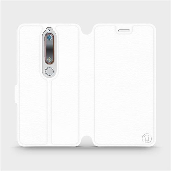 Hülle für Nokia 6.1 - Farbe White&Gray