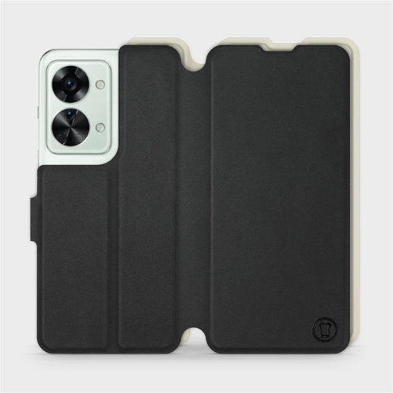 Hülle für OnePlus Nord 2T 5G - Farbe Schwarz mit Platin