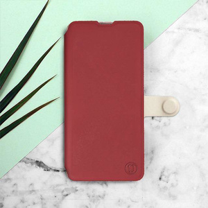 Hülle für HTC Desire 22 Pro - Farbe Dunkelrot mit Platin