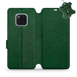 Hülle für Huawei Mate 20 Pro - Farbe Green Leather