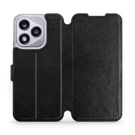 Hülle für Huawei Honor 400 Lite - Farbe Black&Orange