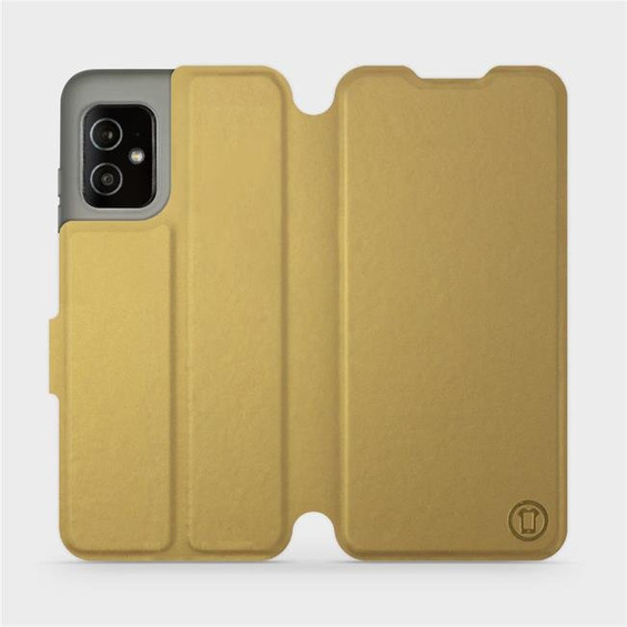 Hülle für Asus Zenfone 8 - Farbe Gold&Gray