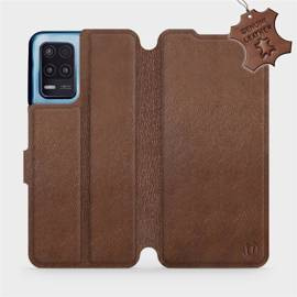 Hülle für Realme 8 5G - Farbe Brown Leather