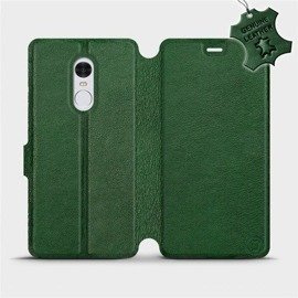 Hülle für Xiaomi Redmi Note 4X - Farbe Green Leather