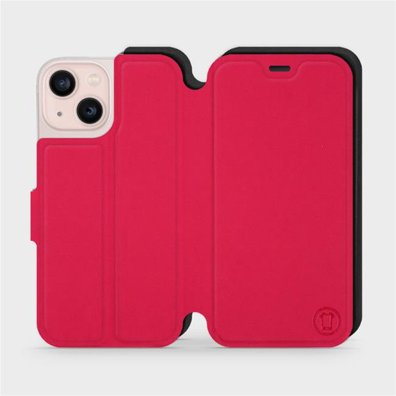Hülle für Apple iPhone 13 mini - Farbe Rot mit Schwarz