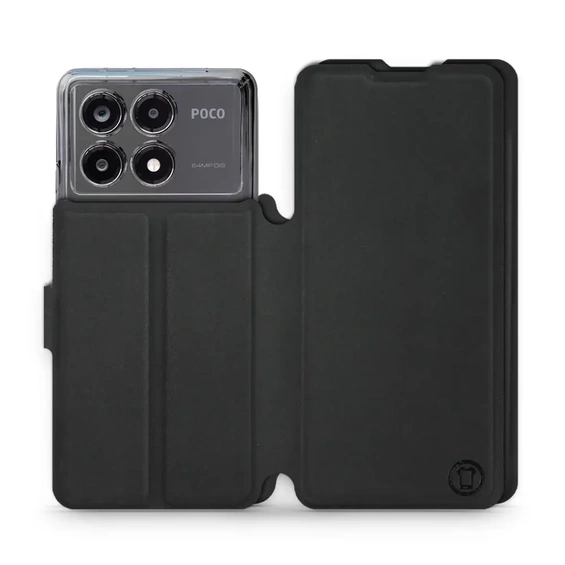 Hülle für Xiaomi POCO X6 Pro - Farbe Schwarz mit Schwarz
