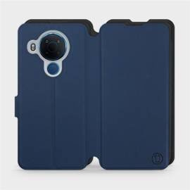 Hülle für Nokia 5.4 - Farbe Marine mit Schwarz