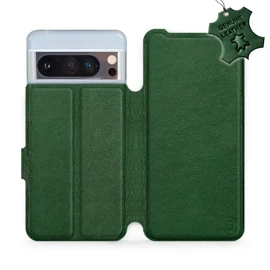 Hülle für Google Pixel 8 Pro - Farbe Green Leather