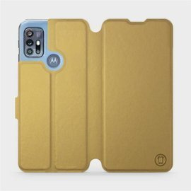 Hülle für Motorola Moto G20 - Farbe Gold&Gray