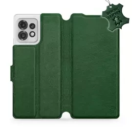Hülle für Motorola Edge 40 Pro - Farbe Green Leather