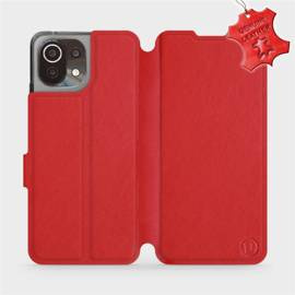 Hülle für Xiaomi Mi 11 Lite - Farbe Red Leather