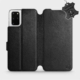 Hülle für Samsung Galaxy S20 Plus - Farbe Black Leather