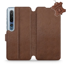 Hülle für Xiaomi Mi 10 - Farbe Brown Leather