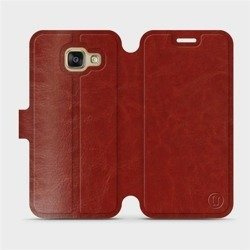 Hülle für Samsung Galaxy A3 2016 - Farbe Brown&Orange