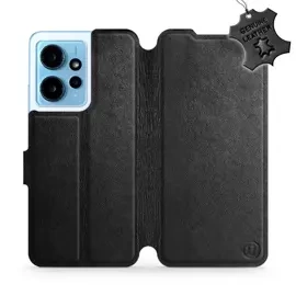 Hülle für Xiaomi Redmi Note 12 4G - Farbe Black Leather