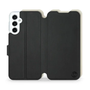 Hülle für Samsung Galaxy M34 5G - Farbe Schwarz mit Platin