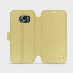 Hülle für Samsung Galaxy S7 - Farbe Gold&Orange