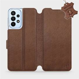 Hülle für Samsung Galaxy A23 - Farbe Brown Leather