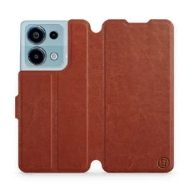 Hülle für Xiaomi Redmi Note 13 Pro 4G - Farbe Brown&Orange