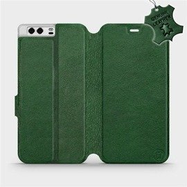 Hülle für Huawei P10 - Farbe Green Leather