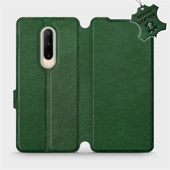 Hülle für OnePlus 7 Pro - Farbe Green Leather